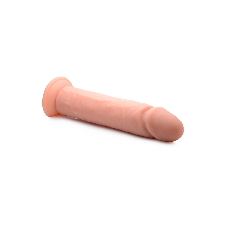 Vibrating Silicone Dildo with Remote Control - 10 / 25,5 cm