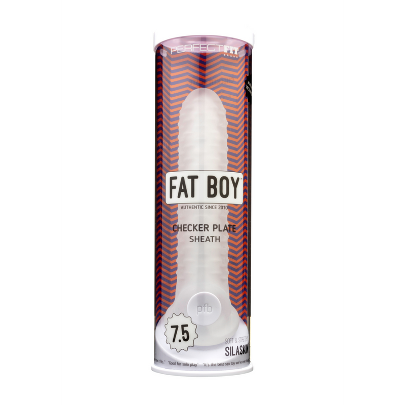 Fat Boy Checker Box Sheath - Dildo - 7 / 19 cm