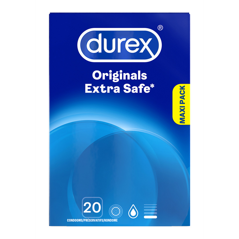 Originals Extra Safe - Condoms - 20 Pieces