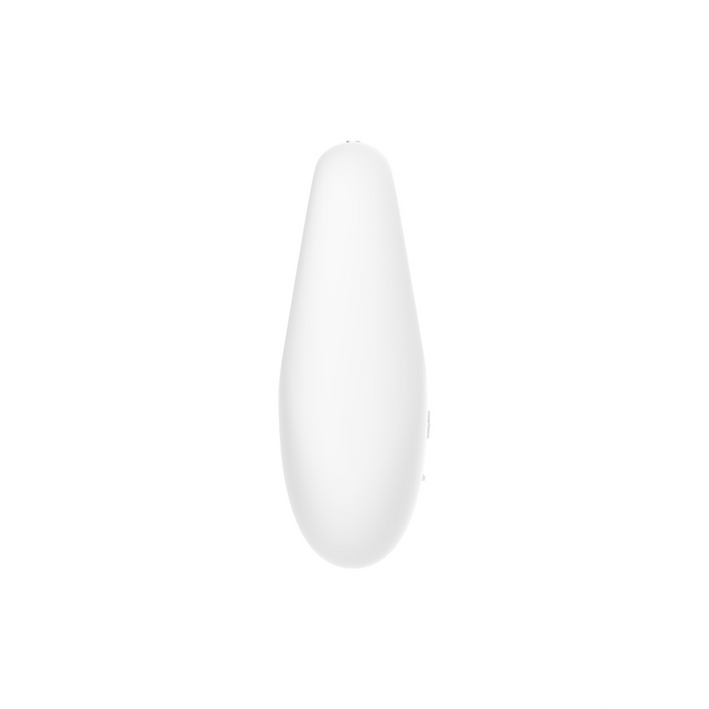 White Temptation - Lay-On Vibrator - White/Brass