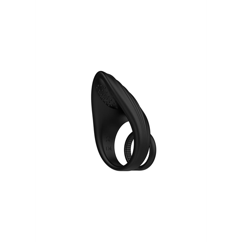 Enhance - Vibrating Cock and Ball Ring - Black