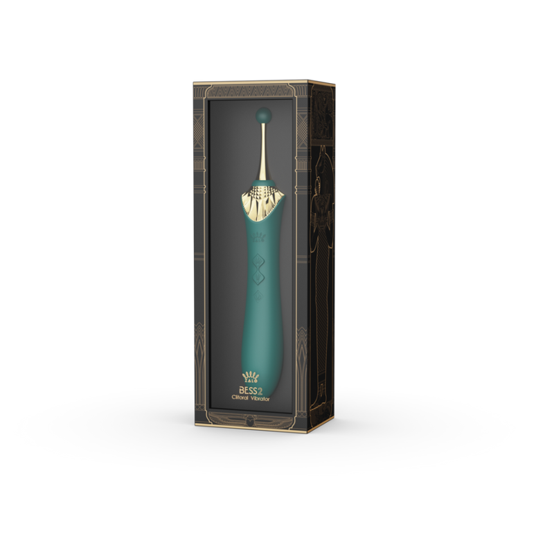 Bess 2 - Clitoral Vibrator - Turquoise Green