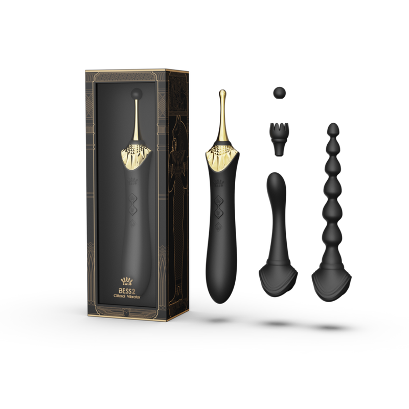 Bess 2 - Clitoral Vibrator - Obsidian Black