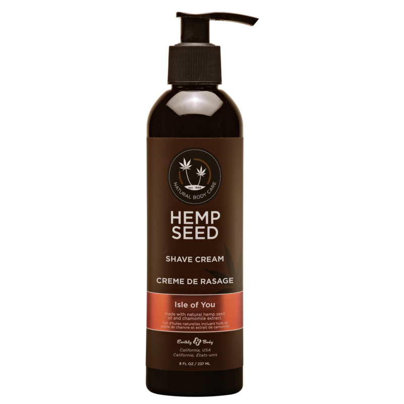 Isle of You - Hemp Seed Shave Cream - 8 fl oz / 237 ml