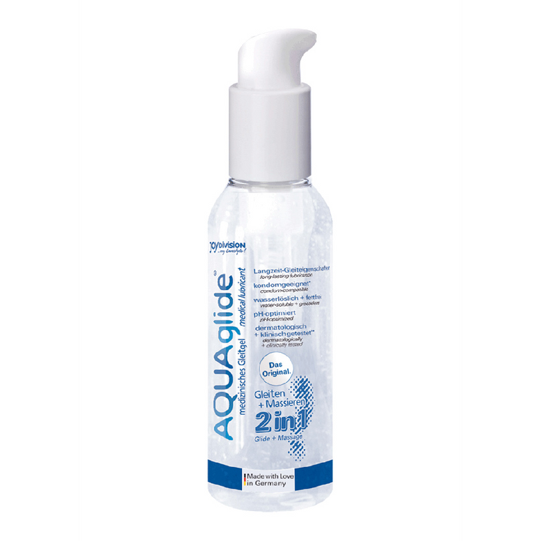 AQUAglide 2 in 1 - Lubricant and Massage Gel - 4 fl oz / 125 ml