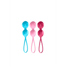 Billes V - Billes de Kegel - 3 Pièces - Turquoise/Rouge/Rose