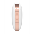 Love Triangle - Stimulateur à Pulsation d'Air et Vibration - Blanc