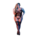 Ensemble Merry Widow et G-String - 2X - Noir