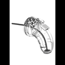 Modèle 15 Chastity Cock Cage avec Urethral Sounding - 3,5 / 9 cm