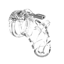 Modèle 25 - Cage de chasteté - 3.5'' / 9 cm - Transparent