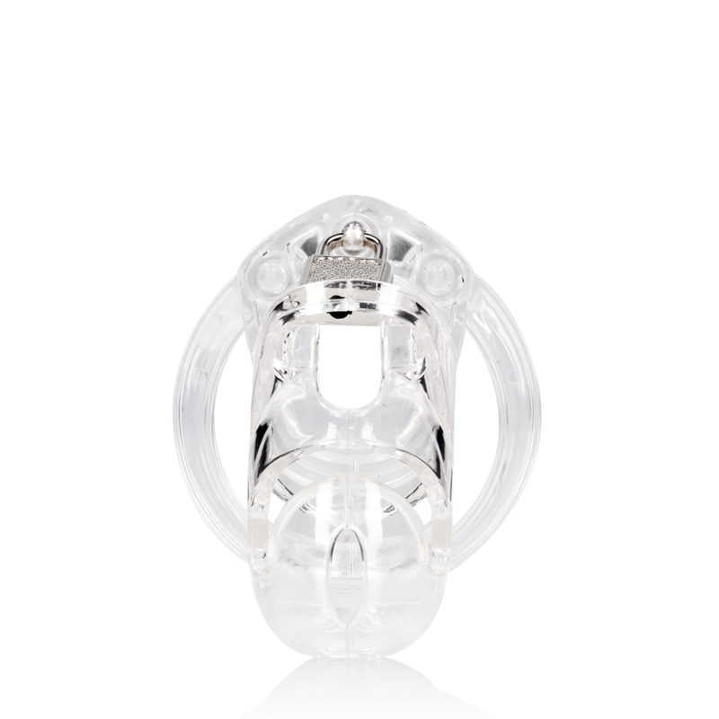 Model 25 - Chastity Cage - 3.5'' / 9 cm - Transparent