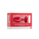 Plug anal en diamant - Grand