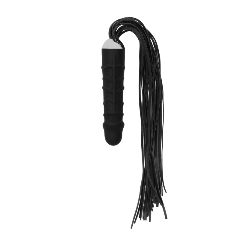 Whip with Realistic Silicone Dildo