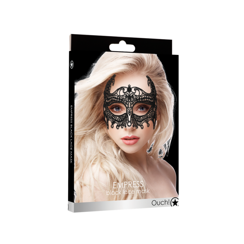 Empress - Black Lace Mask