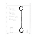 Barre d'écartement avec menottes