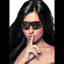 Masque de nuit imprimé