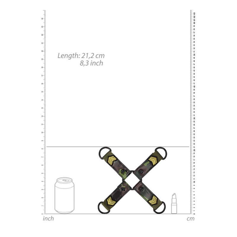 Hogtie Connector - Army Theme
