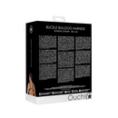 Harnais Bulldog en cuir avec boucles - L/XL