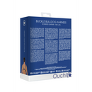 Harnais Bulldog en Cuir avec Boucles - L/XL