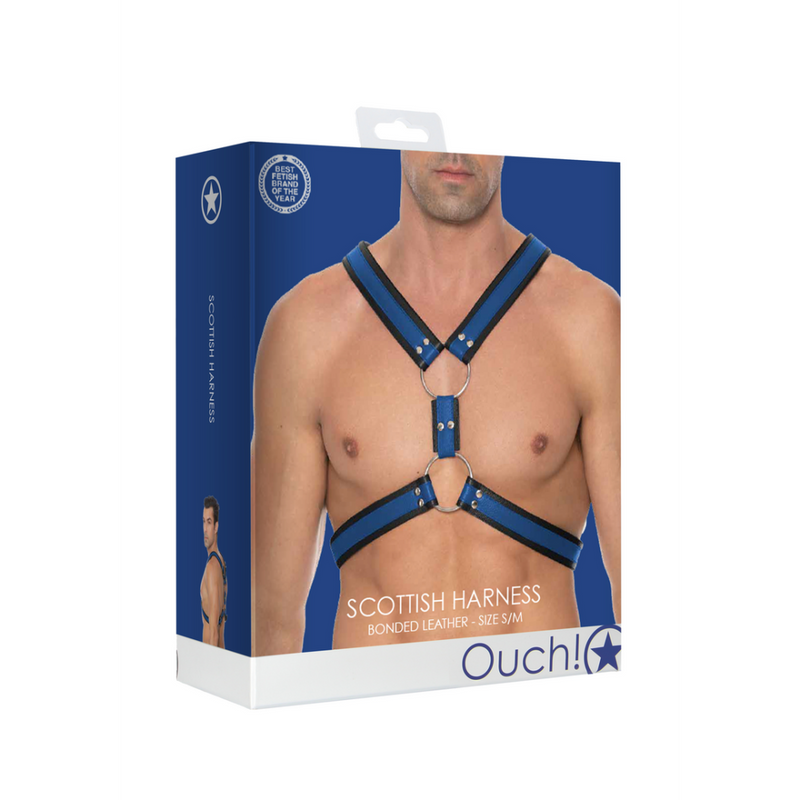 Scottish Leather Harness - S/M