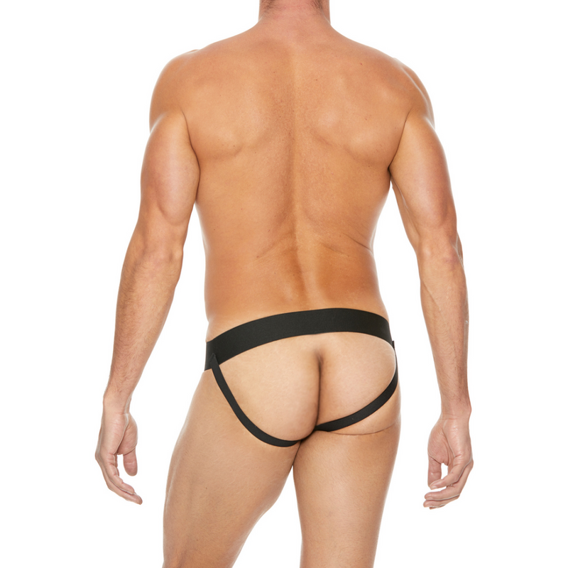 Plain Front With Zip Jock - S/M