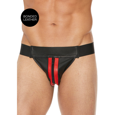 Plain Front With Zip Jock - S/M