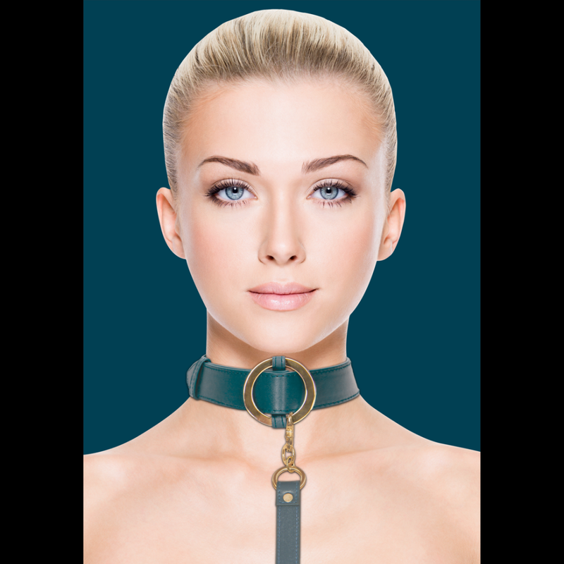 Luxurious Collar with Leash