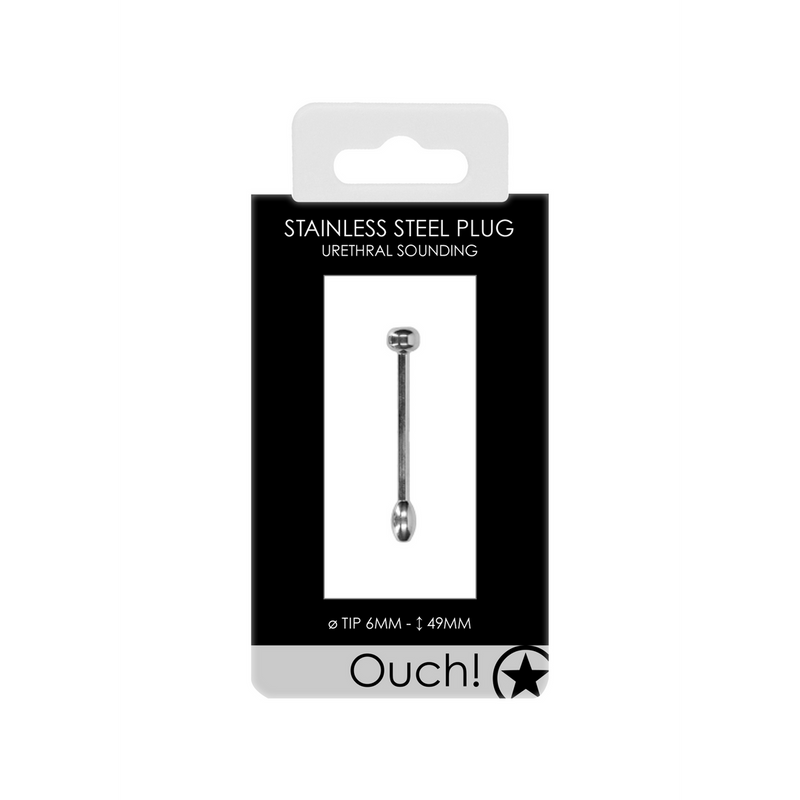 Metal Penis Plug - 0.2 / 6 mm