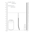 Dilateur en acier inoxydable - 0,2 / 6 mm