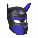 Masque en néoprène pour chiot - Bleu