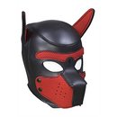 Masque pour chiot en néoprène - Rouge
