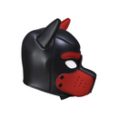Masque pour chiot en néoprène - Rouge