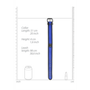 Collier en néoprène avec laisse