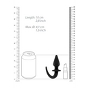 Bouchon anal en caoutchouc flexible