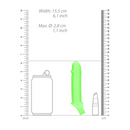 Manchon Pénien Lisse et Élastique - Brille dans le Noir