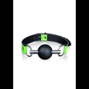 Boule de gag solide - Brillant dans le noir