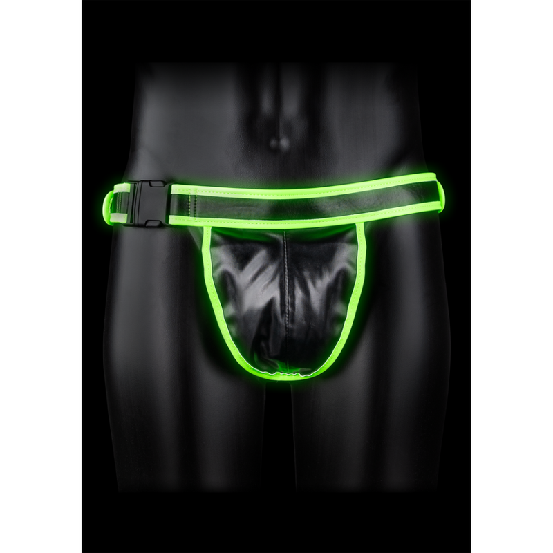 Jockstrap with Buckle - Glow in the Dark - L/XL