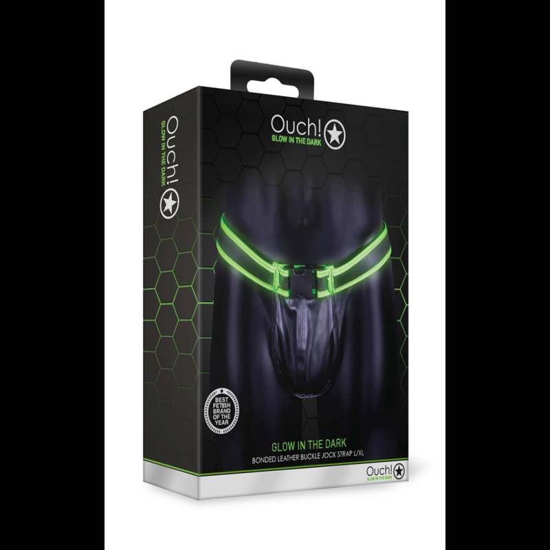 Jockstrap with Buckle - Glow in the Dark - L/XL