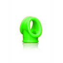 Cockring et sangle pour les testicules - Brille dans le noir