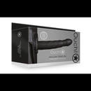 Sangle Tordue Hollow Strap-On - 8 / 20 cm - Noir