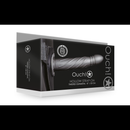 Sangle Tordue Hollow Strap-On - 8 / 20 cm - Gunmetal