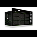 Gode Ceinture Texturé Courbé Luminescent dans le Noir - 8 / 20 cm - Vert Néon