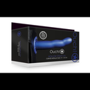 Sangle Courbée Creuse - 8 / 20 cm - Bleu Métallique