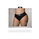 String Vibrant avec Sangles de Fessier Amovibles - XL/XXL - Noir