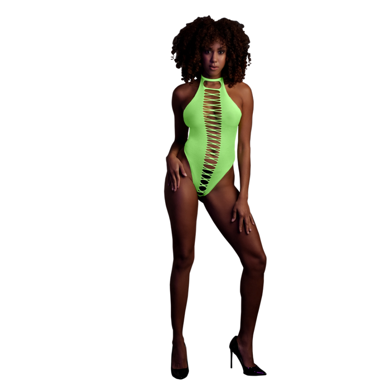 High-Cut Body - One Size - Neon Green