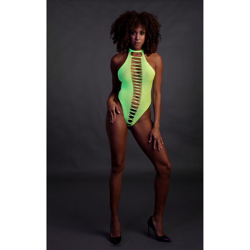 High-Cut Body - One Size - Neon Green