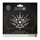 Autocollants de Bijoux Corporels - Poitrine