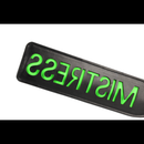 Paddle Mistress - Brille dans le noir - Vert néon