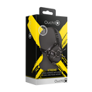 Harnais de tête avec spider gag et crochets de nez - Noir