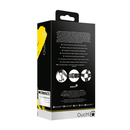 Harnais de tête avec spider gag et crochets de nez - Noir